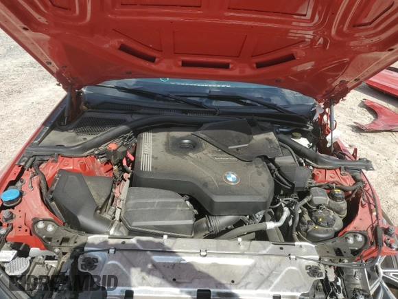 2022 BMW 3 Series 330i with VIN 3MW5R1J06N8C33956, listed as a Copart auction lot 56572065 with 60,867 mi miles and Salvage title. Bid and sale history available at DreamBid. Image 11.