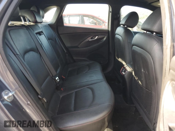 2018 Hyundai Elantra GT Sport with VIN KMHH55LCXJU066293, listed as a Copart auction lot 64654284 with 105,785 mi miles and Salvage Title. Bid and sale history available at carsss.com. Image 10.