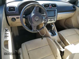 2013 Volkswagen Eos Komfort with VIN WVWBW8AH3DV003705, listed as a Copart auction lot 75803184 with Not Provided miles and Salvage Title. Bid and sale history available at DreamBid. Image 8.