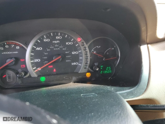 2004 Honda Pilot EX with VIN 2HKYF18534H525442, listed as a Copart auction lot 54227915 with 213,509 mi miles and Salvage Title. Bid and sale history available at carsss.com. Image 9.