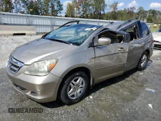 2007 Honda Odyssey EX-L with VIN 5FNRL38617B443486, listed as a Copart auction lot 74820964 with 178,847 mi miles and Non Repairable. Bid and sale history available at carsss.com. Image 1.