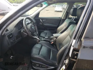 2007 BMW X3 3.0si with VIN WBXPC93437WF13037, listed as a Copart auction lot 59544955 with 120,751 mi miles and Salvage title. Bid and sale history available at DreamBid. Image 7.