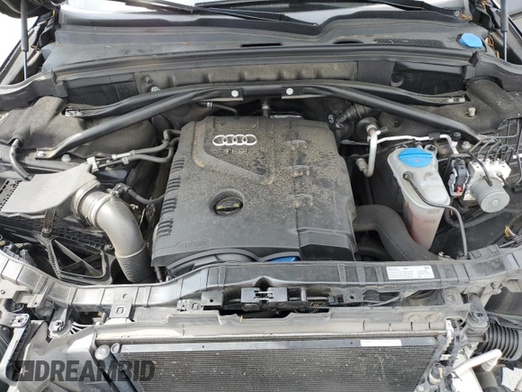 2017 Audi Q5 Premium with VIN WA1C2AFP2HA097106, listed as a Copart auction lot 58935585 with 105,187 mi miles and Salvage title. Bid and sale history available at DreamBid. Image 12.