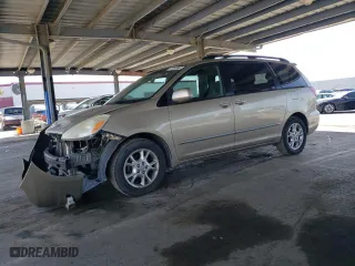 2004 Toyota Sienna XLE with VIN 5TDZA22C64S125370, listed as a Copart auction lot 51349845 with 142,060 mi miles and Salvage Title. Bid and sale history available at carsss.com. Image 1.