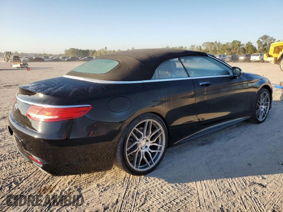 2017 Mercedes-Benz S 550 with VIN WDDXK8CB6HA021306, listed as a Copart auction lot 80687004 with 43,878 mi miles and Non Repairable. Bid and sale history available at DreamBid. Image 3.