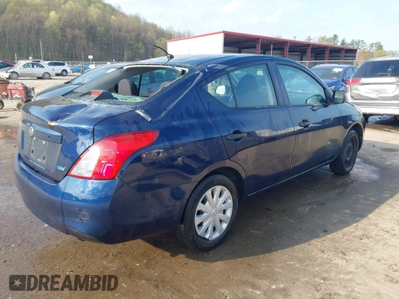 2014 Nissan Versa SV with VIN 3N1CN7AP2EL862734, listed as a IAAI auction lot 42065737 with 48,433 mi miles and . Bid and sale history available at carsss.com. Image 4.