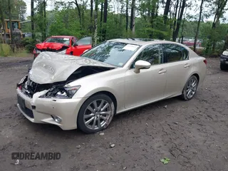 2013 Lexus GS 350 with VIN JTHCE1BL1D5017358, listed as a IAAI auction lot 42245672 with 50,070 mi miles and . Bid and sale history available at DreamBid. Image 2.