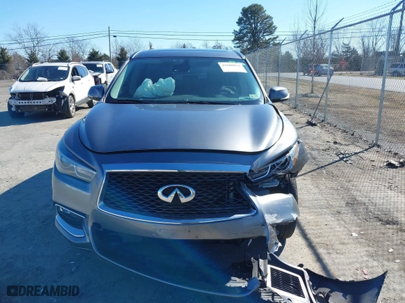 2019 Infiniti QX60 PURE with VIN 5N1DL0MM2KC514743, listed as a IAAI auction lot 41600018 with 65,581 mi miles. Bid and sale history available at carsss.com. Image 12.