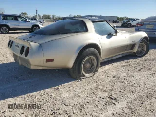 1982 Chevrolet Corvette with VIN 1G1AY0789C5114023, listed as a Copart auction lot 81770764 with 3,726 mi miles and Clean Title. Bid and sale history available at carsss.com. Image 3.