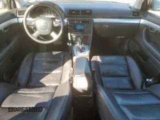 2007 Audi A4 2.0T with VIN WAUAF78E57A017762, listed as a Copart auction lot 50234585 with 159,666 mi miles and Salvage Title. Bid and sale history available at carsss.com. Image 8.