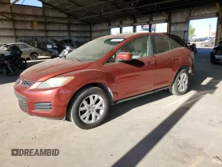 2008 Mazda CX-7 Sport z VIN JM3ER293980200110, wystawiony jako Copart lot #58342765 z przebiegiem 112 118 mil mil oraz Czysty tytuł • Clean title. Historia ofert i sprzedaży dostępna na DreamBid. Obrazek 1.