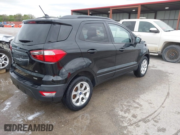 2020 Ford EcoSport SE z VIN MAJ3S2GE5LC323344, wystawiony jako IAAI lot #42071958 z przebiegiem 60 960 mil mil oraz . Historia ofert i sprzedaży dostępna na DreamBid. Obrazek 4.