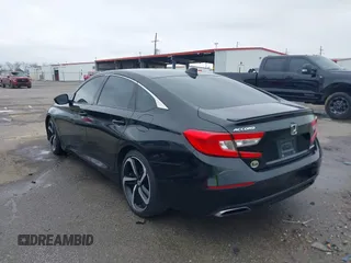 2019 Honda Accord Sport with VIN 1HGCV1F30KA012802, listed as a IAAI auction lot 41903148 with 144,883 mi miles and . Bid and sale history available at DreamBid. Image 3.