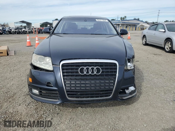 2010 Audi A6 with VIN WAUEKBFB4AN037199, listed as a Copart auction lot 82477354 with 85,846 mi miles and Salvage title. Bid and sale history available at DreamBid. Image 5.