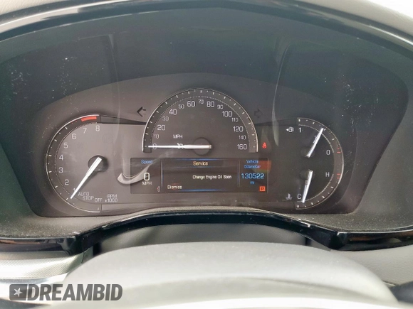 2017 Cadillac XT5 Luxury FWD with VIN 1GYKNBRS5HZ131517, listed as a Copart auction lot 60605595 with 130,522 mi miles and Clean title. Bid and sale history available at DreamBid. Image 9.
