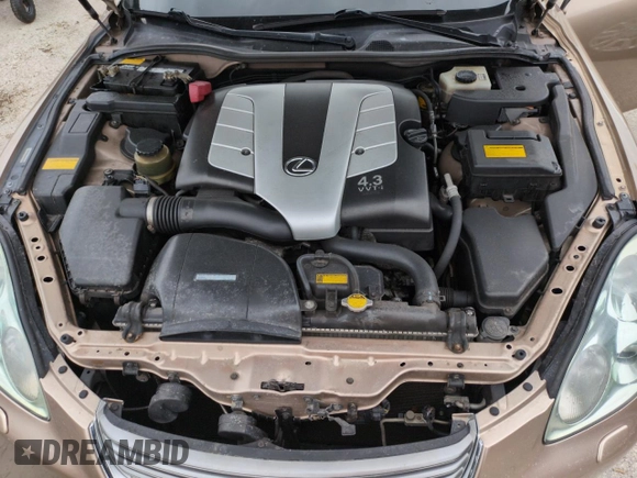 2003 Lexus SC 430 with VIN JTHFN48YX30043941, listed as a Copart auction lot 74352394 with Not Provided miles and Salvage Title. Bid and sale history available at DreamBid. Image 11.