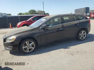 2015 Volvo V60 T5 Drive-E Premier with VIN YV140MEB1F1199057, listed as a Copart auction lot 52538015 with 179,560 mi miles and Clean Title. Bid and sale history available at carsss.com. Image 1.