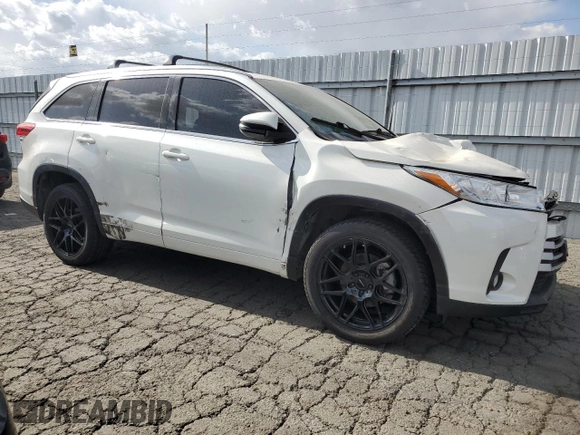2018 Toyota Highlander SE z VIN 5TDKZRFH4JS543270, wystawiony jako Copart lot #51700515 z przebiegiem 91 459 mil mil oraz Szkoda całkowita • Salvage title. Historia ofert i sprzedaży dostępna na DreamBid. Obrazek 4.
