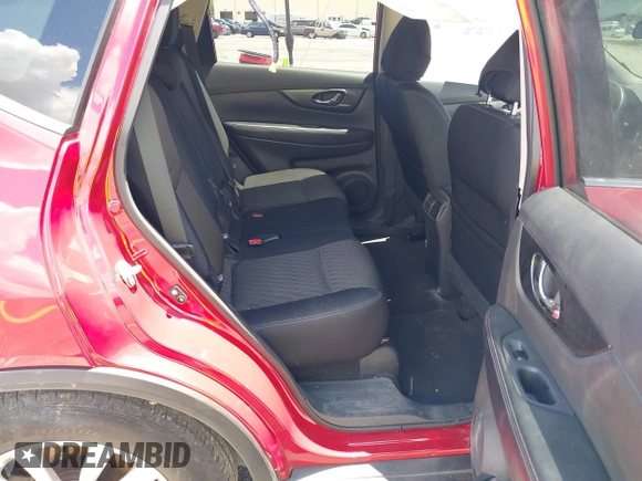 2017 Nissan Rogue S with VIN 5N1AT2MT5HC876175, listed as a IAAI auction lot 39318670 with 49,072 mi miles. Bid and sale history available at carsss.com. Image 8.