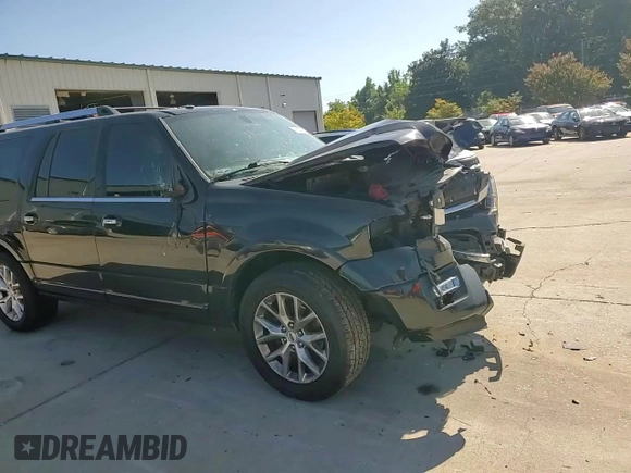 2015 Ford Expedition Max Limited with VIN 1FMJK1KT9FEF44144, listed as a Copart auction lot 68634894 with 81,211 mi miles and Salvage Title. Bid and sale history available at carsss.com. Image 12.