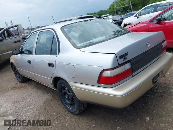 1997 Toyota Corolla with VIN 1NXBA02E7VZ544005, listed as a IAAI auction lot 42363262 with 200,537 mi miles and . Bid and sale history available at DreamBid. Image 3.