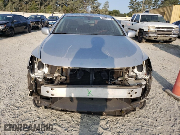2007 Lexus GS 350 with VIN JTHBE96S870018293, listed as a Copart auction lot 70405674 with 163,924 mi miles and Salvage Title. Bid and sale history available at carsss.com. Image 5.