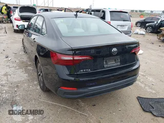 2024 Volkswagen Jetta S with VIN 3VW5M7BU7RM014472, listed as a IAAI auction lot 42298074 with 12,662 mi miles and . Bid and sale history available at DreamBid. Image 3.