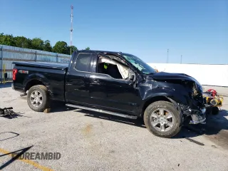 2016 Ford F-150 XLT with VIN 1FTEX1E82GKD70578, listed as a Copart auction lot 57505305 with 27,074 mi miles and Salvage title. Bid and sale history available at DreamBid. Image 4.