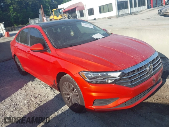 2019 Volkswagen Jetta S with VIN 3VWC57BU5KM141943, listed as a IAAI auction lot 42227260 with 99,164 mi miles and . Bid and sale history available at DreamBid. Image 1.