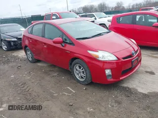2010 Toyota Prius II with VIN JTDKN3DU4A0215973, listed as a IAAI auction lot 42005259 with 167,088 mi miles. Bid and sale history available at carsss.com. Image 1.