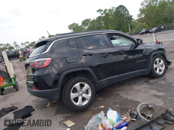 2020 Jeep Compass Latitude with VIN 3C4NJCBB7LT224859, listed as a IAAI auction lot 41727777 with 63,313 mi miles and . Bid and sale history available at DreamBid. Image 4.