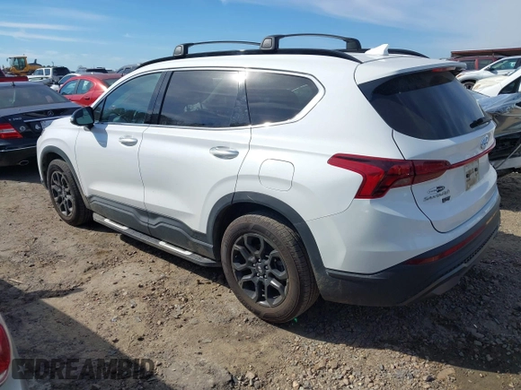 2023 Hyundai Santa Fe XRT with VIN 5NMS64AJ9PH497355, listed as a IAAI auction lot 41667596 with 67,584 mi miles. Bid and sale history available at carsss.com. Image 3.