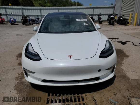 2019 Tesla Model 3 Mid Range with VIN 5YJ3E1EA3KF509087, listed as a Copart auction lot 46364865 with Not Provided miles and Salvage Title. Bid and sale history available at DreamBid. Image 5.
