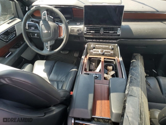2023 Lincoln Navigator L Reserve with VIN 5LMJJ3LG7PEL02726, listed as a Copart auction lot 55732934 with 0 mi miles and Salvage Title. Bid and sale history available at carsss.com. Image 8.