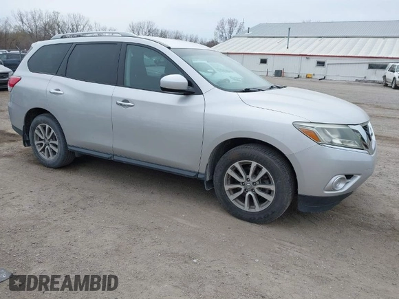 2014 Nissan Pathfinder SL z VIN 5N1AR2MM6EC721637, wystawiony jako IAAI lot #41943585 z przebiegiem 49 094 mil mil oraz . Historia ofert i sprzedaży dostępna na DreamBid. Obrazek 1.