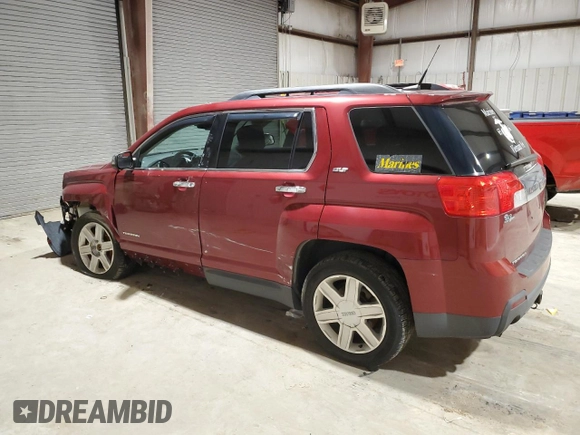 2012 GMC Terrain SLT-1 with VIN 2GKFLVE58C6277725, listed as a Copart auction lot 44500425 with 44,792 mi miles and Salvage Title. Bid and sale history available at carsss.com. Image 2.