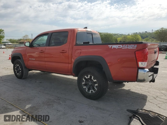 2017 Toyota Tacoma SR5 with VIN 3TMCZ5AN7HM060246, listed as a Copart auction lot 52580665 with 107,292 mi miles and Salvage Title. Bid and sale history available at carsss.com. Image 2.