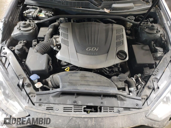 2015 Hyundai Genesis Coupe 3.8L Base with VIN KMHHT6KJ4FU128421, listed as a Copart auction lot 83052144 with 66,571 mi miles and Salvage title. Bid and sale history available at DreamBid. Image 11.