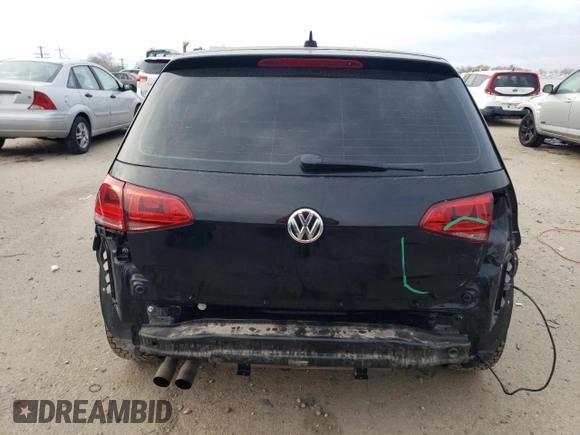 2016 Volkswagen Golf TSI S z VIN 3VW217AU3GM065199, wystawiony jako Copart lot #84048104 z przebiegiem 99 677 mil mil oraz Szkoda całkowita • Salvage title. Historia ofert i sprzedaży dostępna na DreamBid. Obrazek 6.