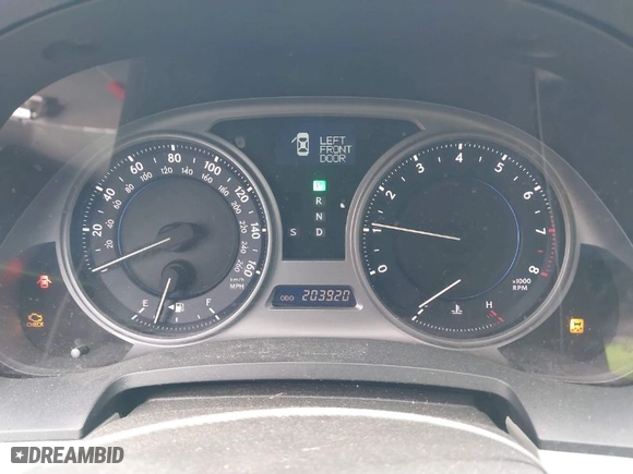2009 Lexus IS 350 with VIN JTHBE262092017184, listed as a IAAI auction lot 41935277 with 203,920 mi miles. Bid and sale history available at carsss.com. Image 7.