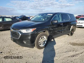 2020 Chevrolet Traverse LS with VIN 1GNEVLKW3LJ115532, listed as a Copart auction lot 86218864 with 146,204 mi miles and Salvage Title. Bid and sale history available at carsss.com. Image 1.