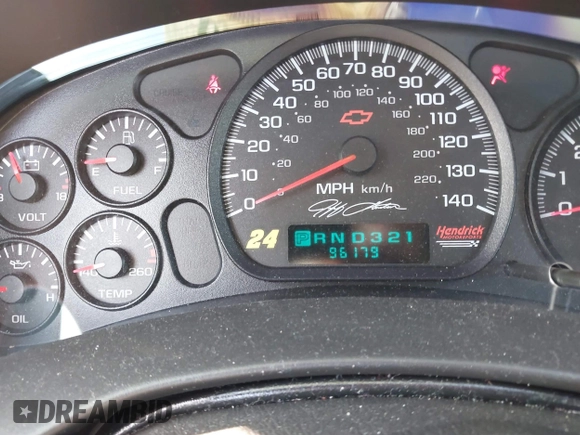 2003 Chevrolet Monte Carlo SS z VIN 2G1WX12K439368596, wystawiony jako IAAI lot #42103560 z przebiegiem 96 179 mil mil oraz . Historia ofert i sprzedaży dostępna na DreamBid. Obrazek 7.