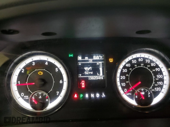 2019 Ram 1500 Classic Express with VIN 1C6RR6FT8KS730769, listed as a Copart auction lot 44443345 with 138,234 mi miles and Clean Title. Bid and sale history available at carsss.com. Image 9.