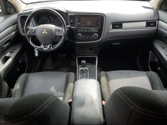 2017 Mitsubishi Outlander SE with VIN JA4AZ3A30HZ028841, listed as a Copart auction lot 54878135 with 110,410 mi miles and Salvage title. Bid and sale history available at DreamBid. Image 8.