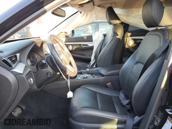 2019 Infiniti QX50 LUXE with VIN 3PCAJ5M35KF127690, listed as a Copart auction lot 67561682 with 27,974 mi miles. Bid and sale history available at carsss.com. Image 7.