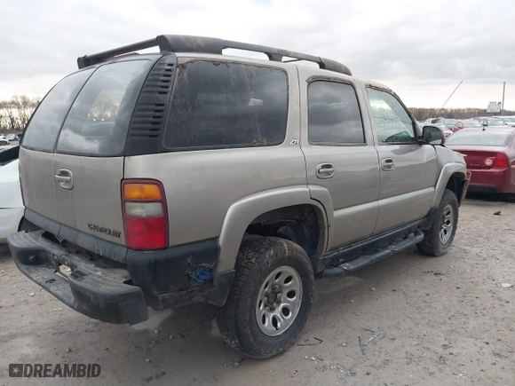 2001 Chevrolet Tahoe LS with VIN 1GNEK13T91R224397, listed as a IAAI auction lot 41834197 with 189,000 mi miles. Bid and sale history available at carsss.com. Image 4.