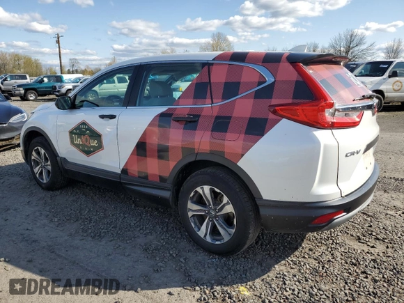 2019 Honda CR-V LX z VIN 5J6RW6H35KL004807, wystawiony jako Copart lot #51943275 z przebiegiem 119 862 mil mil oraz Szkoda całkowita • Salvage title. Historia ofert i sprzedaży dostępna na DreamBid. Obrazek 2.