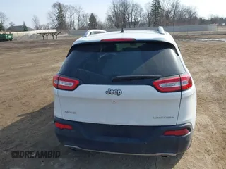 2014 Jeep Cherokee Limited with VIN 1C4PJMDS1EW277677, listed as a IAAI auction lot 41804993 with 55,010 mi miles and . Bid and sale history available at DreamBid. Image 16.