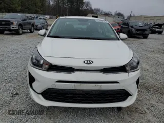 2021 Kia Rio LX with VIN 3KPA24AD3ME392203, listed as a Copart auction lot 43465235 with 33,959 mi miles and Salvage Title. Bid and sale history available at carsss.com. Image 5.