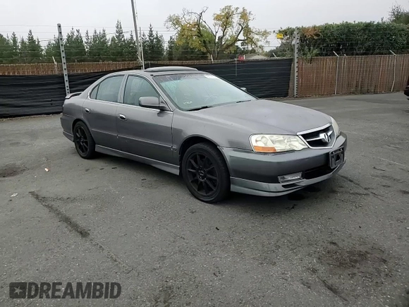 2003 Acura TL Type S w/Navigation System with VIN 19UUA56973A056955, listed as a Copart auction lot 80721594 with 153,180 mi miles and Salvage Title. Bid and sale history available at carsss.com. Image 11.